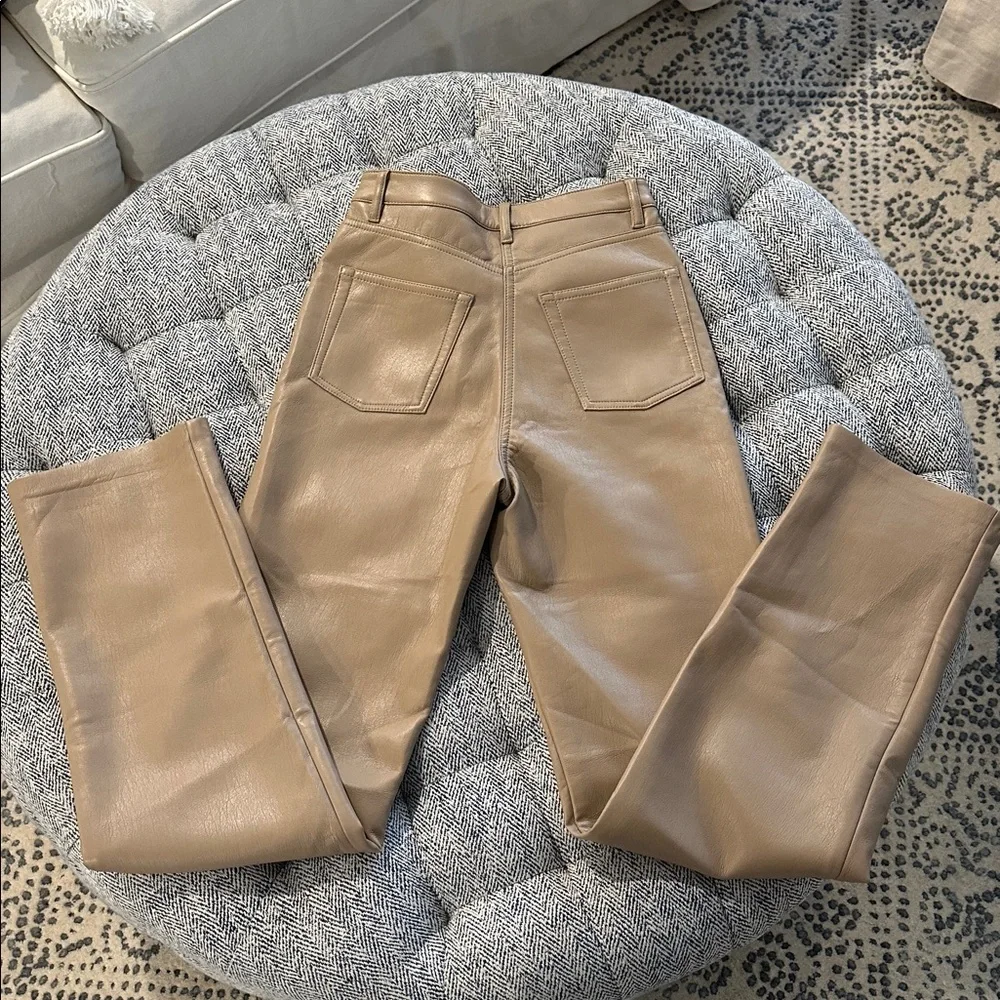Aritzia Wilfred Melina Vegan Leather Pants - Picture 2 of 5